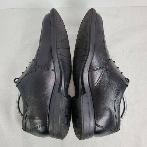 Mephisto Air Jet Saverio Black Leather Derby Dress Shoes US Size 8.5 - Picture 6 of 8